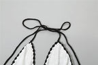 Luna Lace Dress White