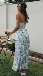 River Maxi Dress Blue
