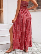 Breezy Flattering Slit Maxi Dress