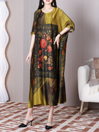 Take My Heart Round Neck A-line Dress