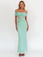 Vasily Maxi Dress Light Green