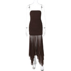 Felipe Dress Brown