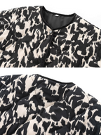 Forever Abstract Print Jacket