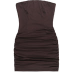 Castro Mini Dress Brown