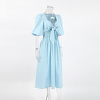 Sky Midi Dress Blue
