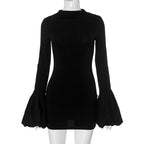 Palvin Bodycon Dress Black