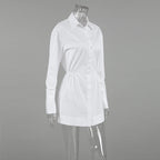 Corsesne Mini Dress White