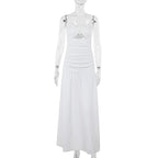 Cruz Maxi Dress White