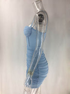 Cupid's Dream Mini Dress Blue