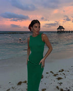 Alfonso Maxi Dress Green