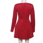 Red Chemistry Mini Dress Red