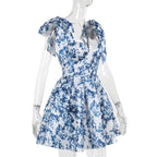 Sicily Mini Dress Blue