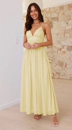 Croft Dress Yellow