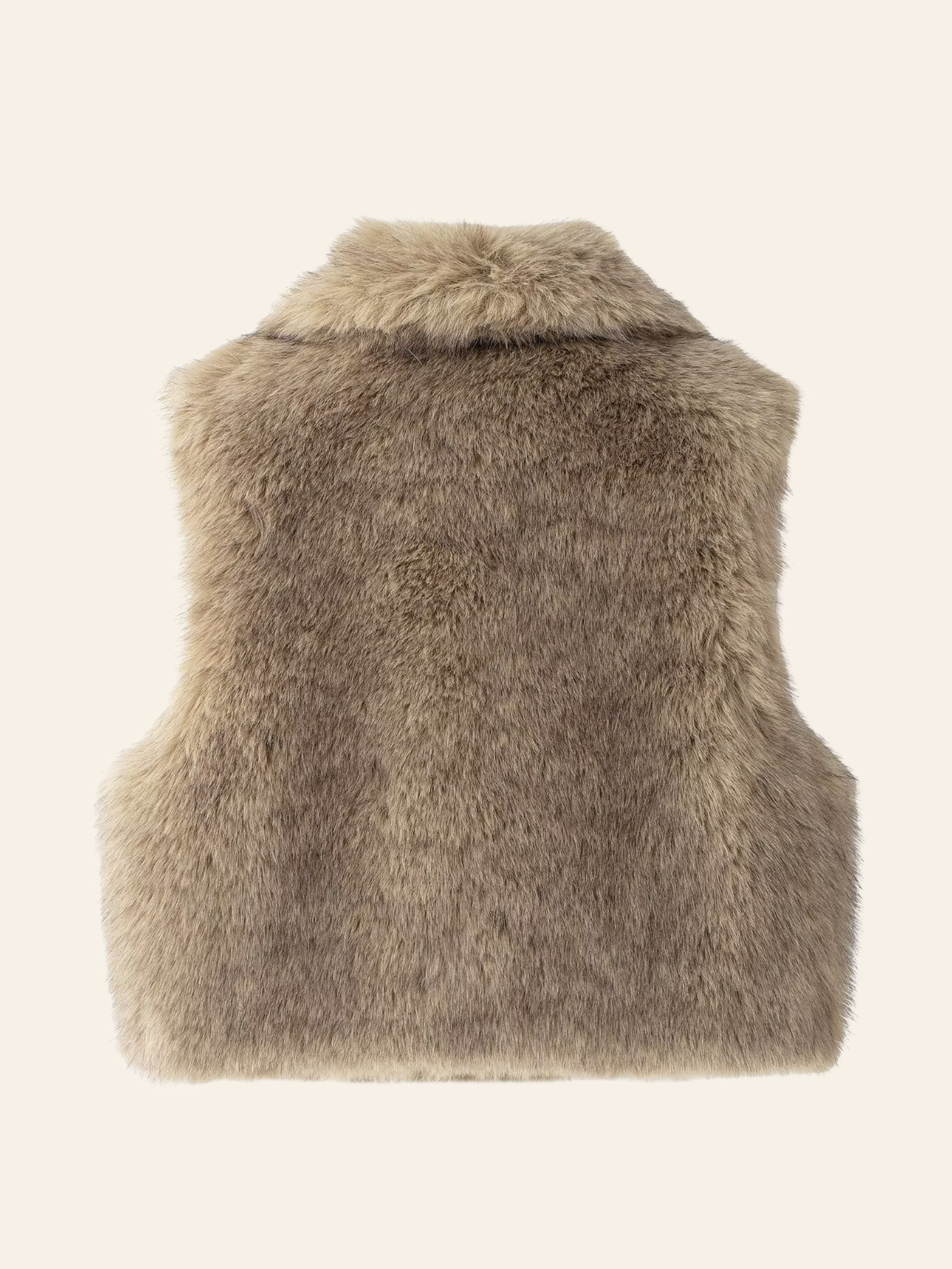 Corbin Faux Fur Lapel Vest