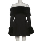 Carnival Mini Dress Black