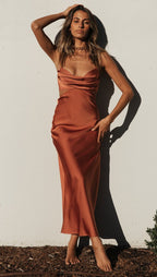 Calloway Dress Brown