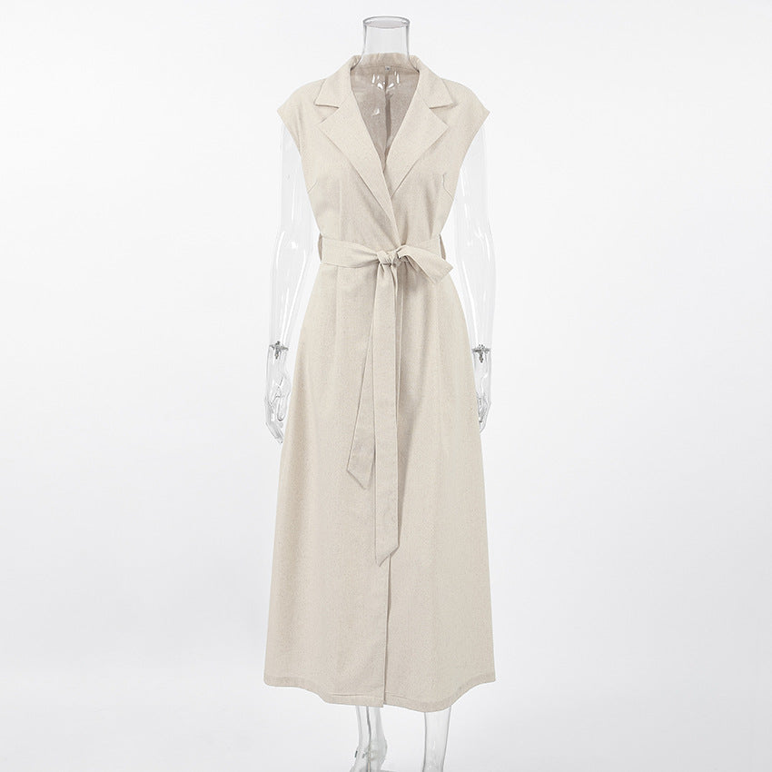 Rustin Midi Dress Khaki