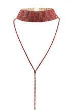Crystal Shiny Tiered Choker