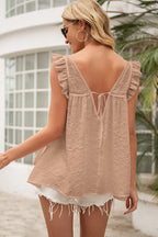 Hey Sun Ray V-Back Lace Tank Top - 4 Colors