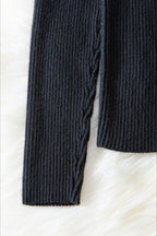 Chic Solid Off Shoulder Sweater