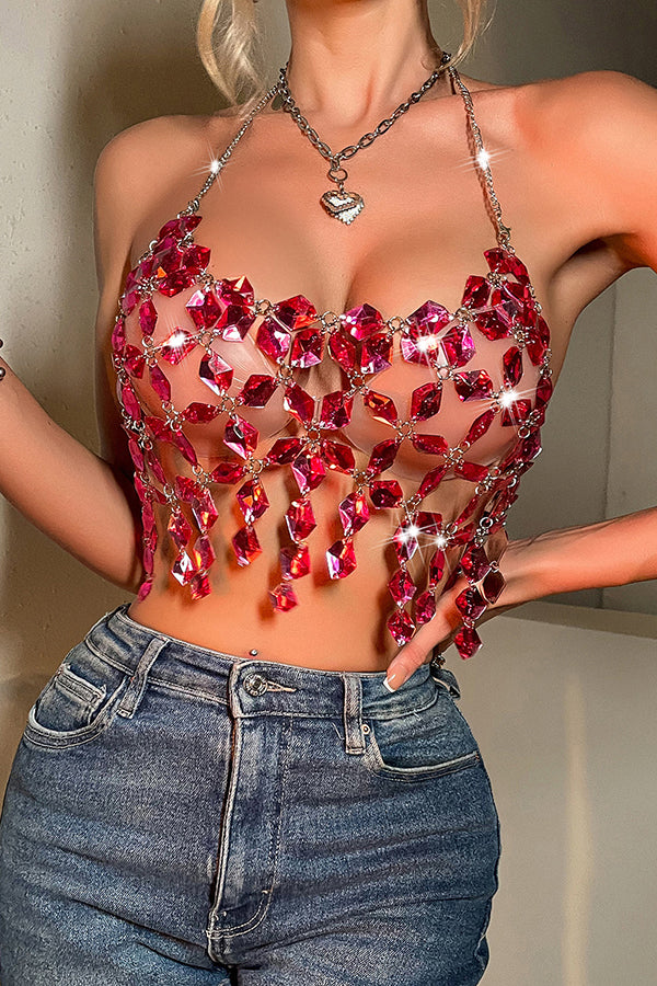Sexy Halterneck Backless Vest