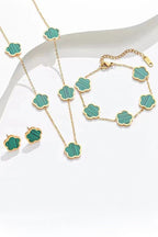 Exquisite Flower-shaped Versatile Metal Chain Jewelry