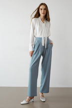 Eleni White Tie Shirt