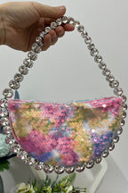 Fashionable Ultra-glittery Diamond Handbag