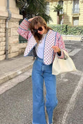 Streetwear Reversible Printed Padded Coat