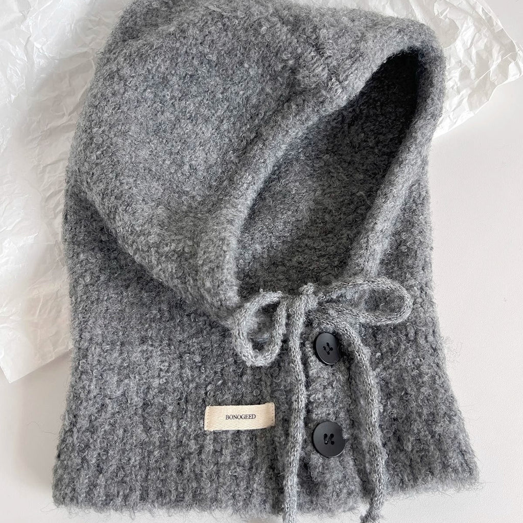 Vintage Balaclava Knit Neck Warmer Hat