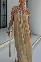 Diana Elevated Long Cotton Dress Boutique Collection