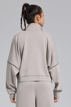 Zip Cardigan Loose Athletic Outdoor Yoga Long Sleeve Jacket