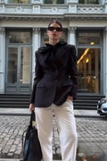 Elegant Fitted SingleButton Blazer