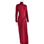 Roma Maxi Dress Maroon