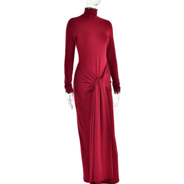 Roma Maxi Dress Maroon