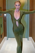 Nibber Elegant High Street Maxi Dress
