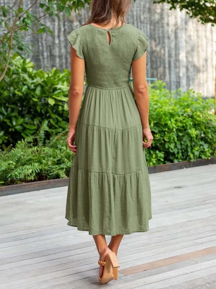 Comfortable summer maxi skirt