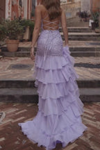 Sexy Slit Bodycon Maxi Prom Dress
