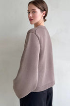 V Neck Pocket Detail Cardigan