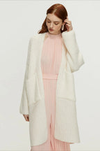 Longline Cable Knit Cardigan