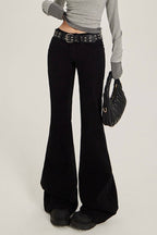 Low Rise Stretchy Slim Bootcut Jeans