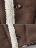 Harley Faux Suede Aviator Jacket