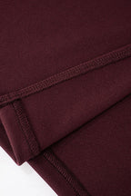 Hudson Maxi Dress With Stole And Gloves Maroon