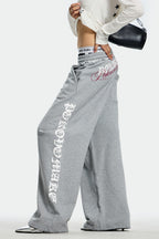 Loose Dropped Shoulder Sweat Pants