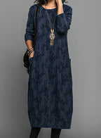 Skylar Effortless Printed Dress Designer Edit