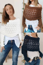 Knitted Wrap Shrugs For Women