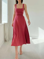 Ornella Premium Stylish Midi Dress Evening Wear Edit