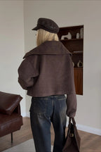 Collared Loose Casual Jacket