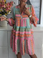 Iris Premium Midi Dresses Boutique Collection