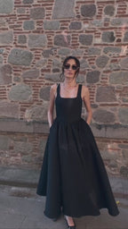 Black-Pearl Charm Dress
